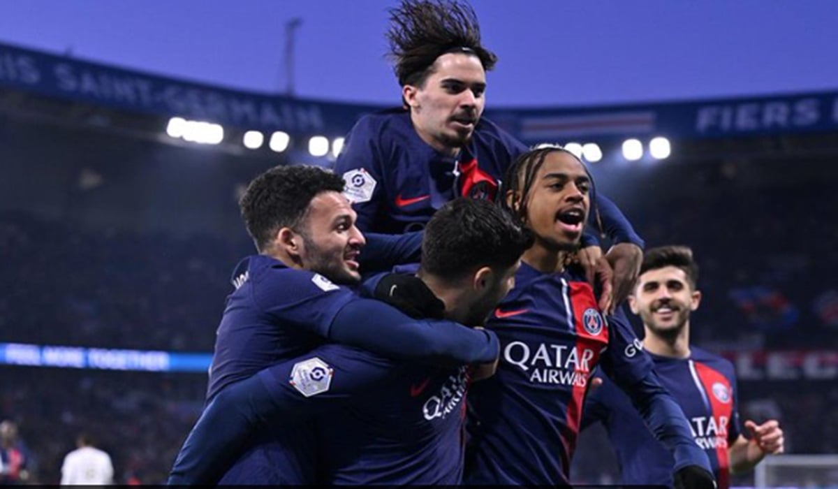 PSG vs Lyon, Menang Telak, Les Parisien di Ambang Juara Ligue 1