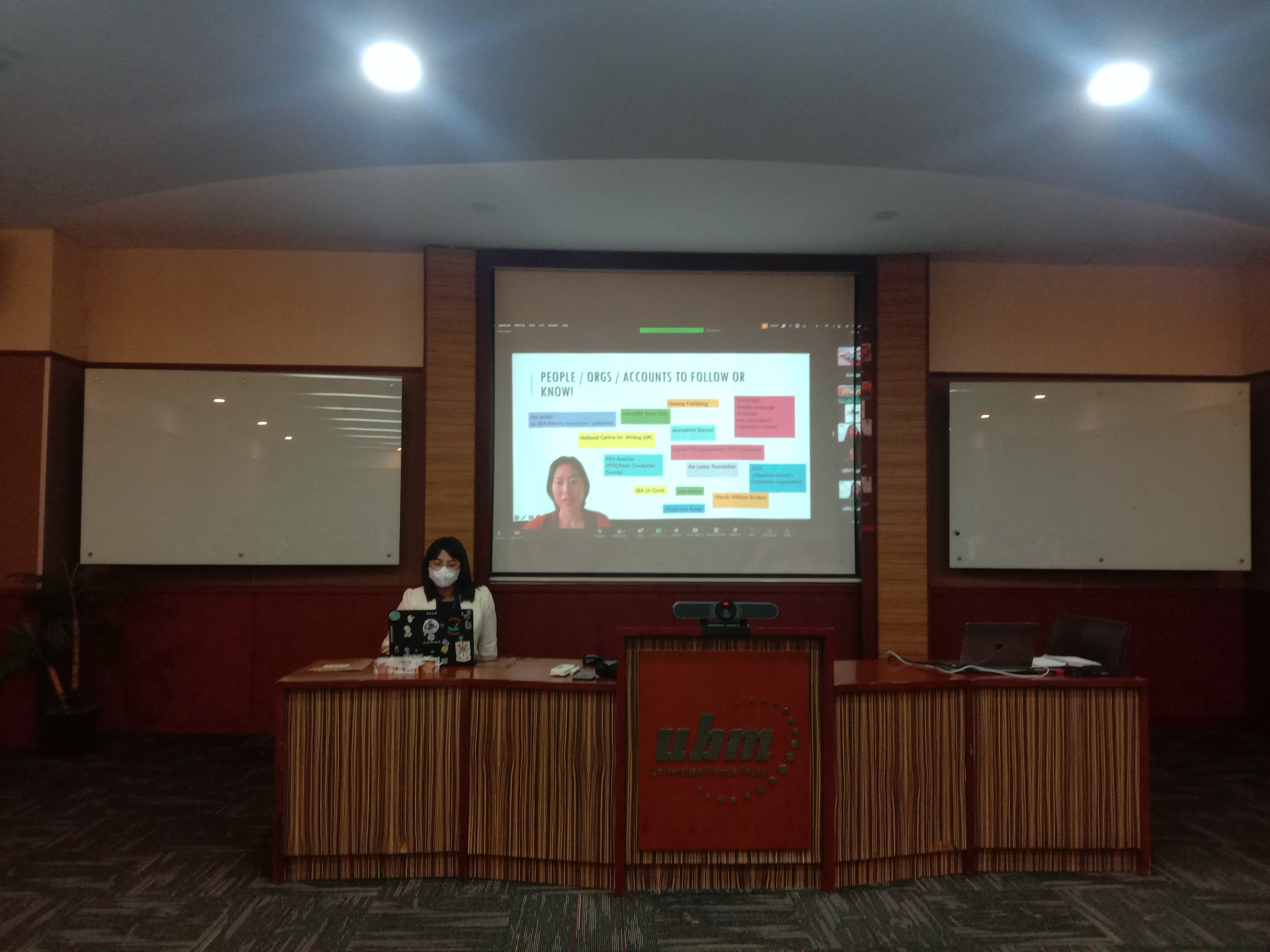 UBM Gelar Kuliah Umum Tiffany Tsao, Penerjemah Pemenang PEN Translation Prize 2023 