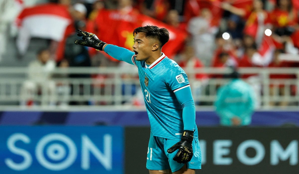 Kiper timnas U-23 Indonesia Ernando Ari