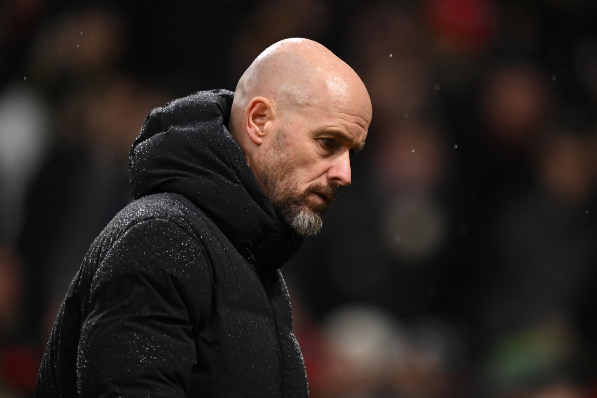 Pelatih Manchester United Erik ten Hag