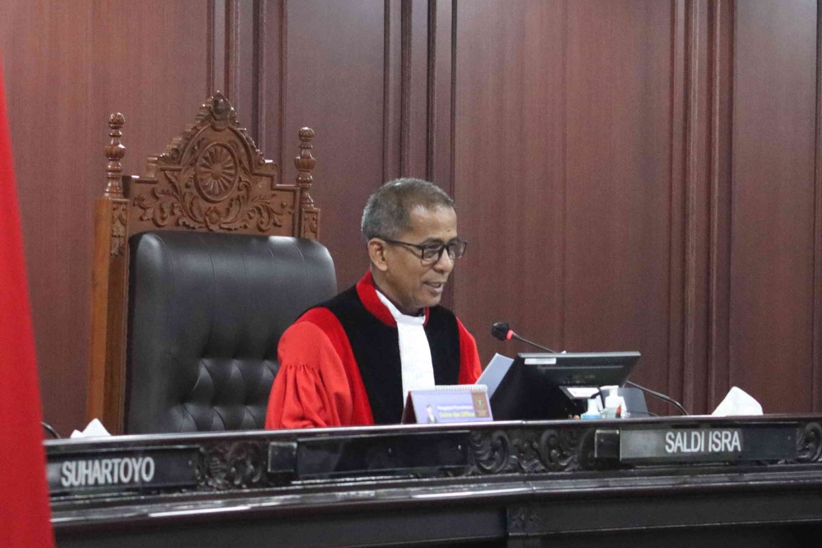 Hakim Mahkamah Konstitusi Saldi Isra
