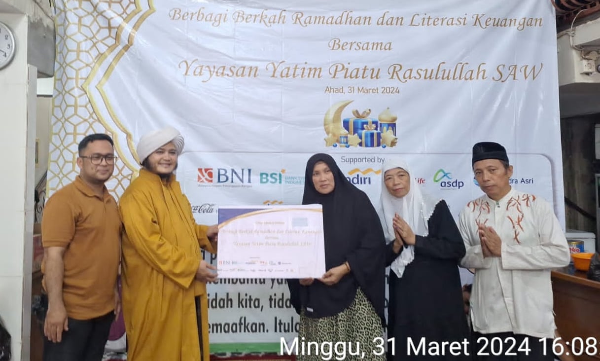 Forum Jurnalis Berbagi (FJB) tergerak menggelar kegiatan santunan bagi anak yatim piatu