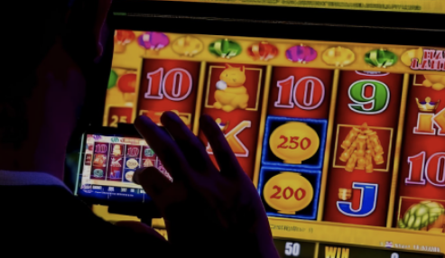 Ilustrasi judi slot online