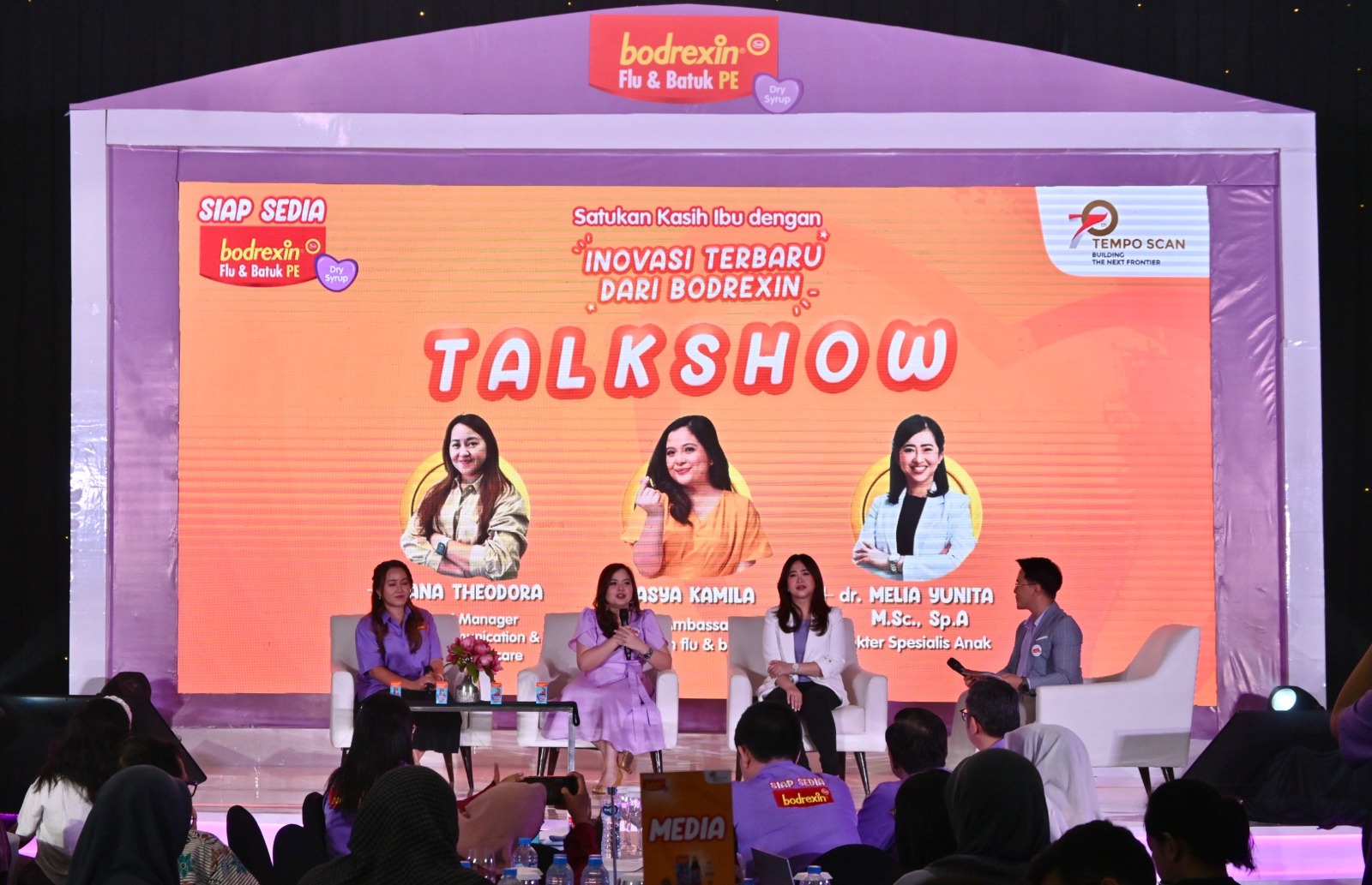 Talkshow membahas penanganan batuk pilek pada anak, di Jakarta, beberapa waktu lalu.