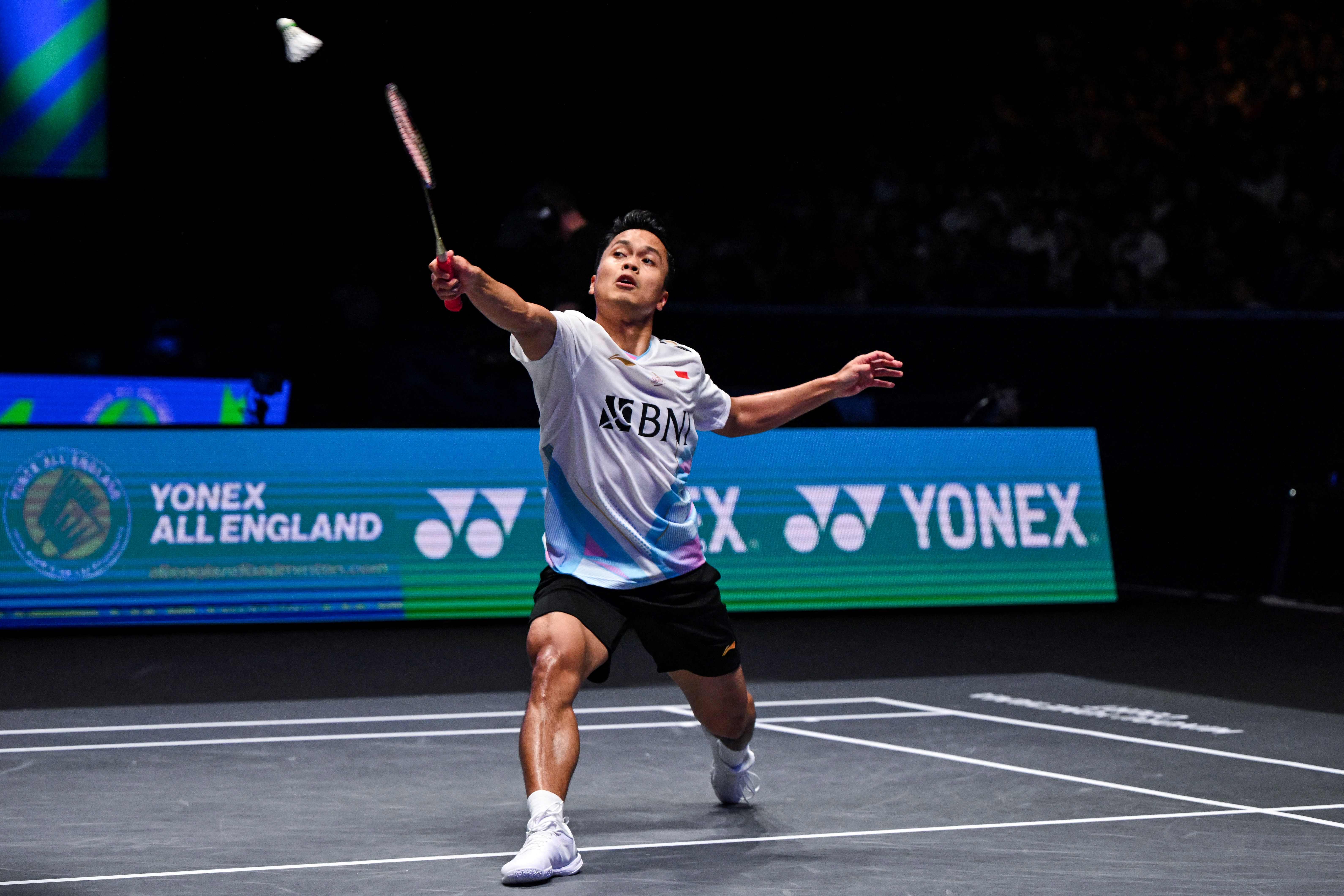 Tunggal Putra Indonesia Anthony Sinisuka Ginting