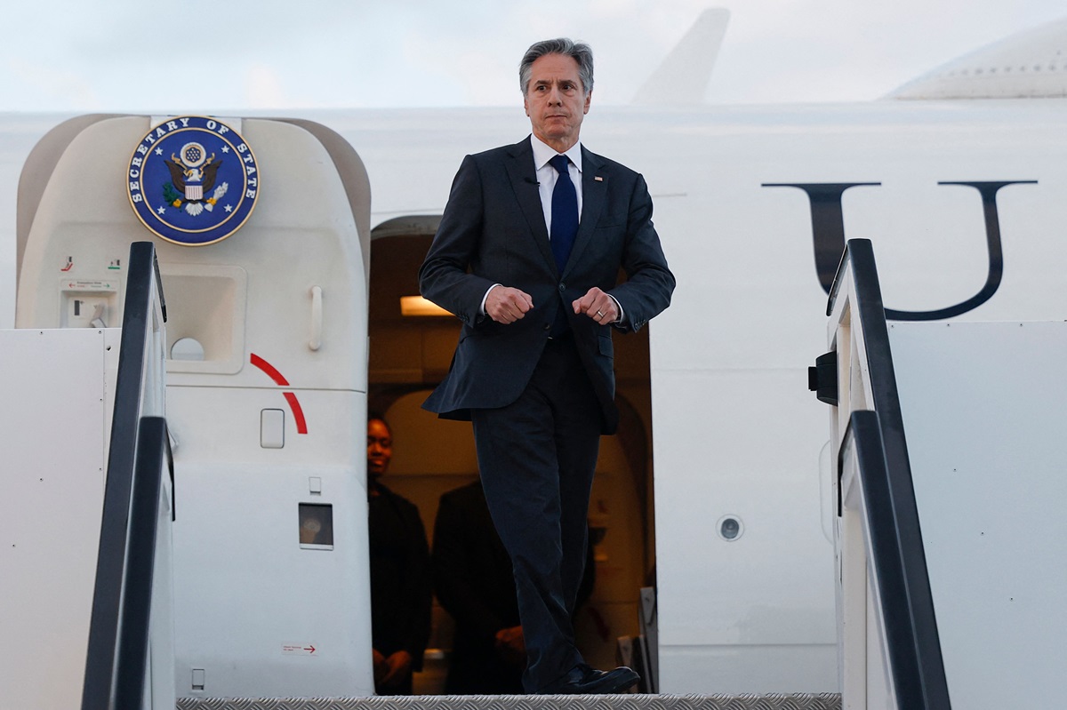 Menlu AS Antony Blinken akan bertemu Presiden Prancis Emmanuel Macron membahas dukungan Ukraina dan konflik Israel - Hamas. 