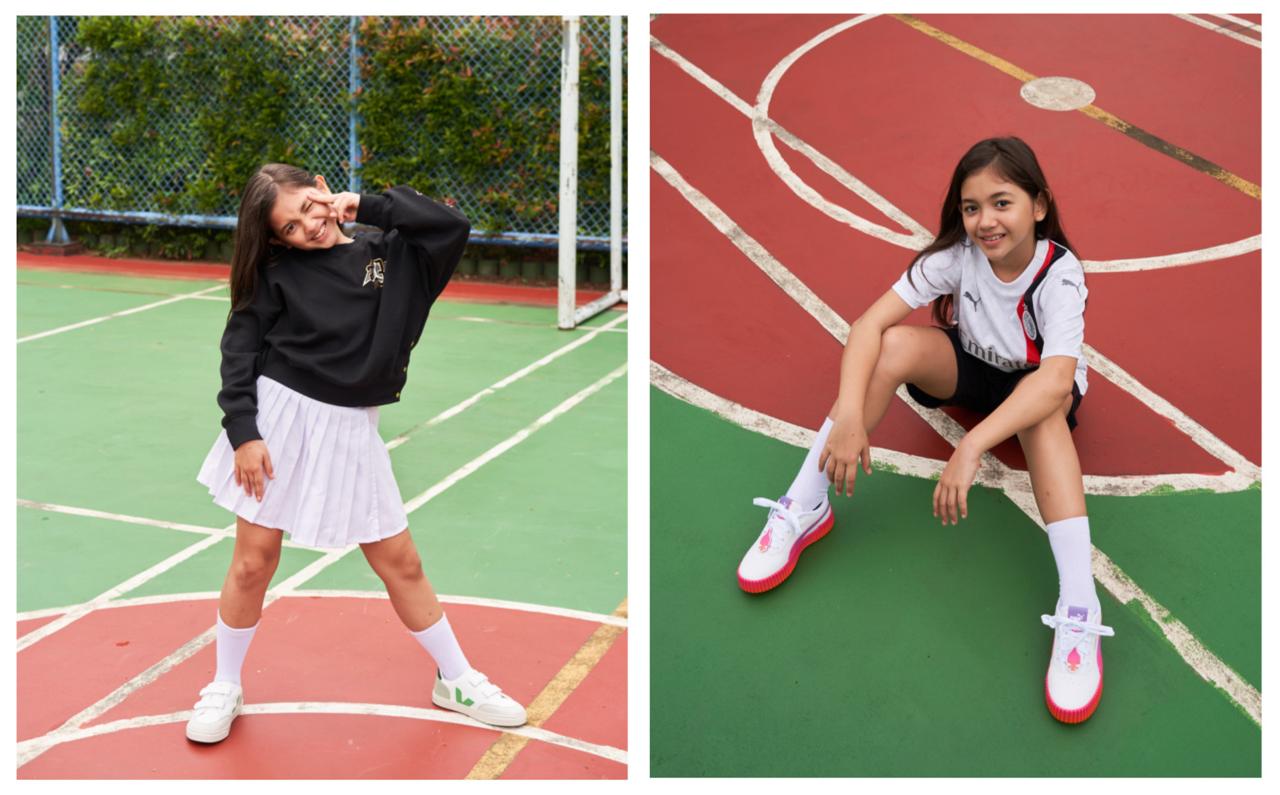 Olahraga ringan membantu anak tetap bugar.