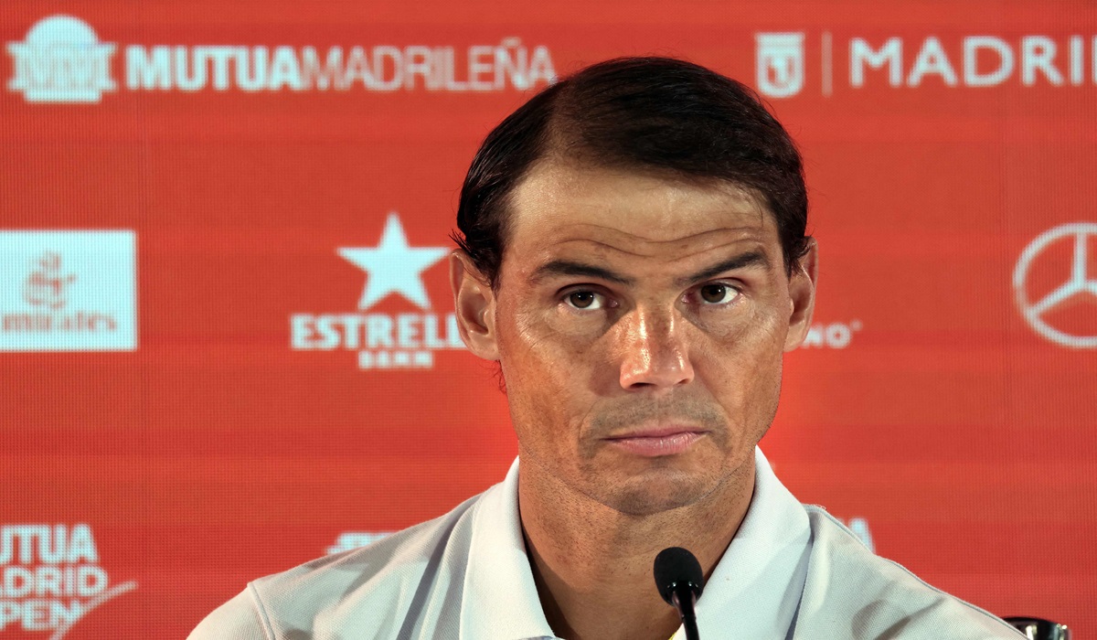 Pelatih Spanyol Rafael Nadal