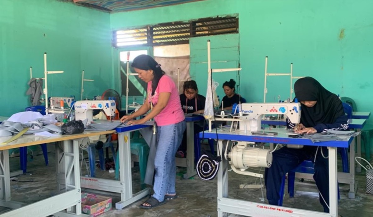 Pelatihan keuangan untuk UMKM di Morowali Utara.