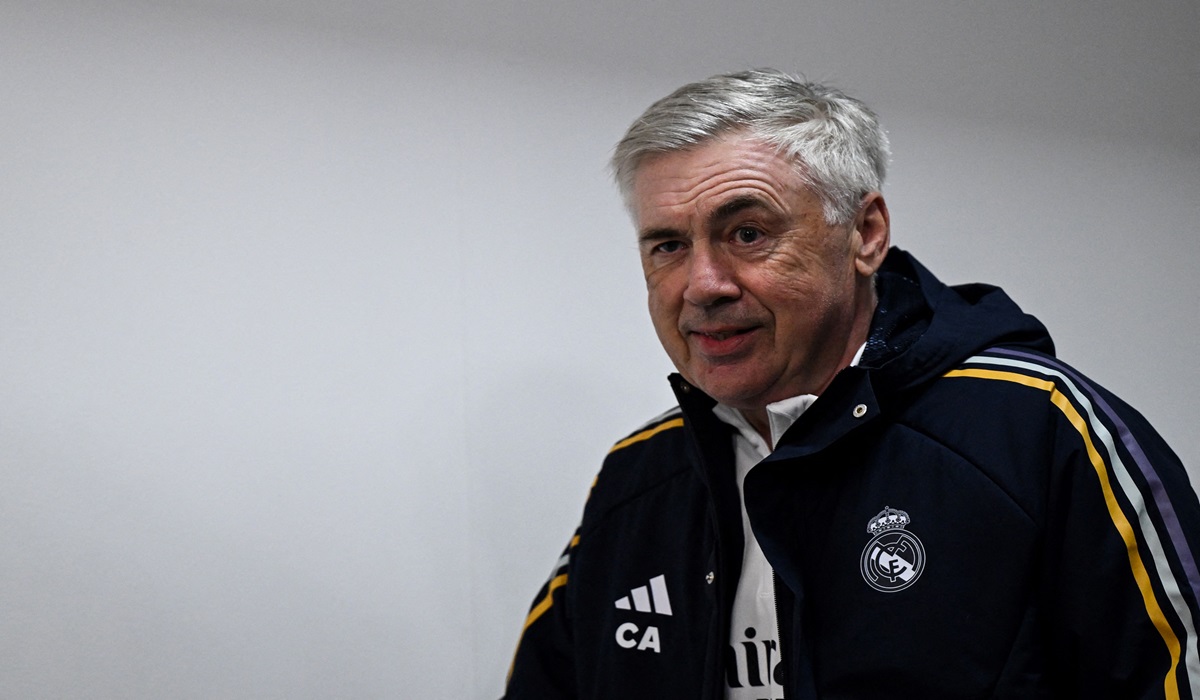 Pelatih Real Madrid Carlo Ancelotti