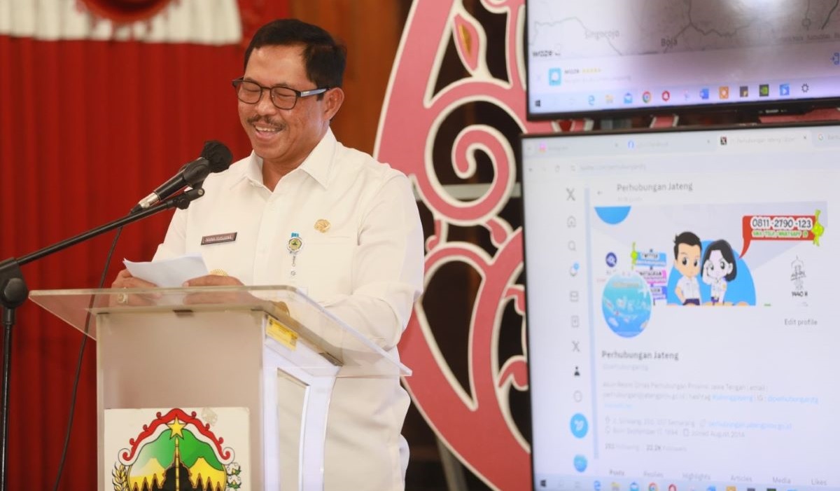 Pj Gubernur Jawa Tengah, Nana Sudjana. 