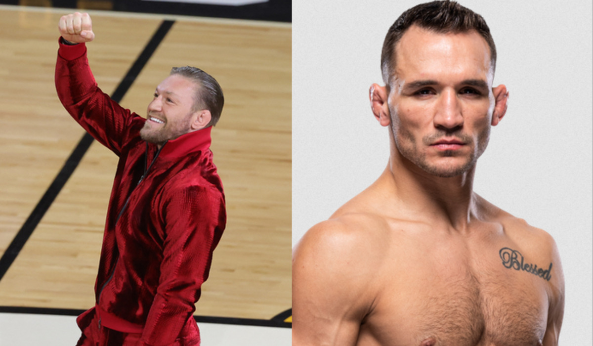 Petarung UFC, Conor McGregor dan Michael Chandler.