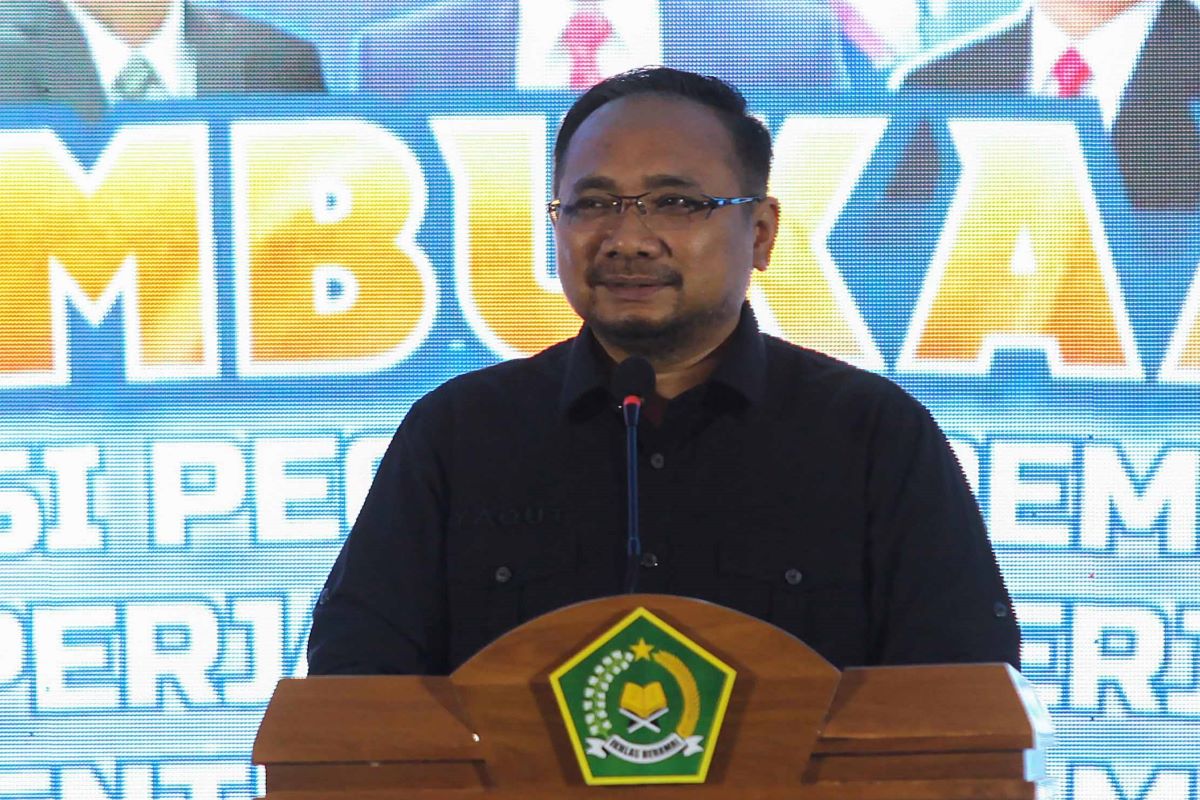 Menteri Agama Yaqut Cholil Qoumas 