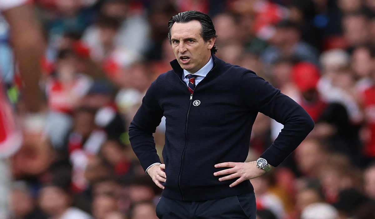 Pelatih Aston Villa Unai Emery