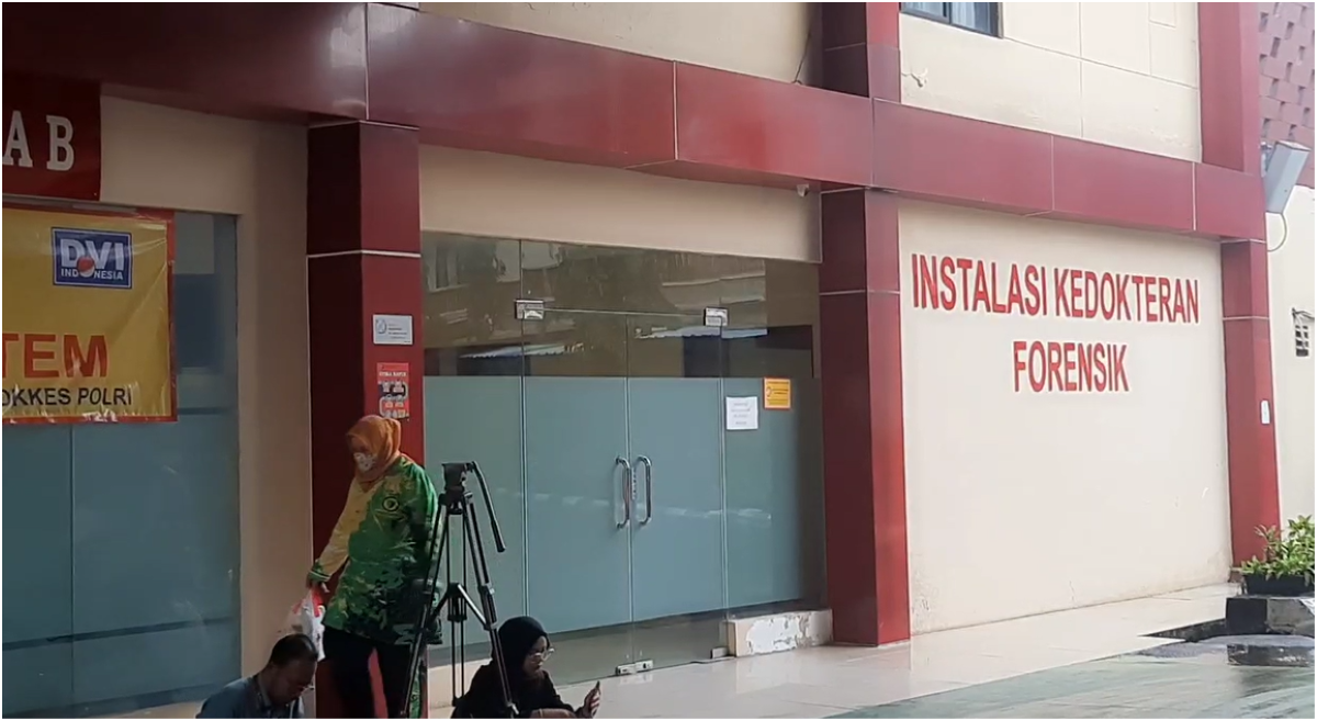 Instalasi Kedokteran Forensik di RS Polri.