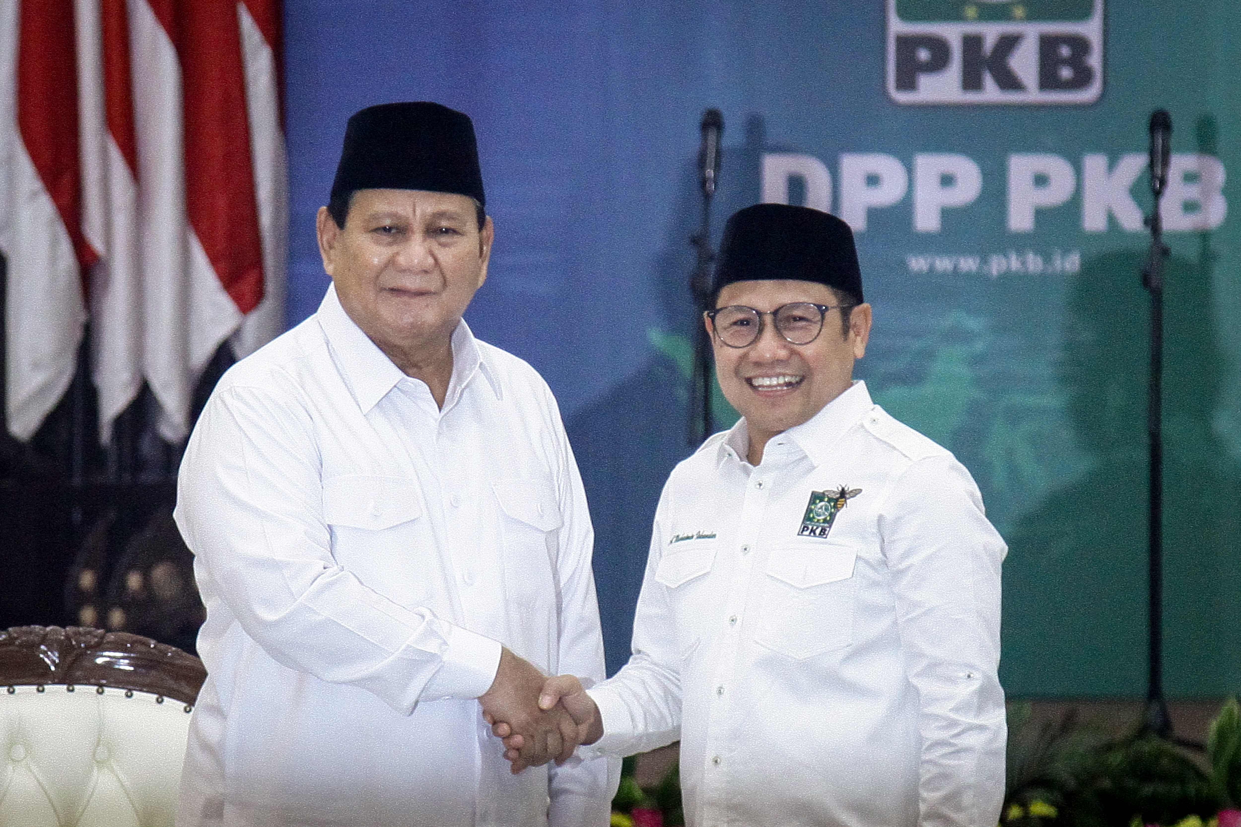 Pertemuan Ketua Umum Gerindra Prabowo Subianto dengan Ketua Umum PKB Muhaimin Iskandar