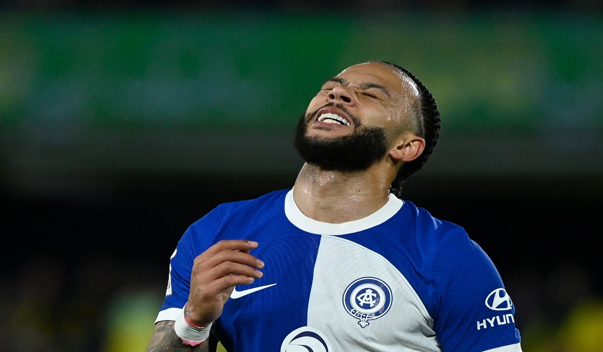 Penyerang Atletico Madrid Memphis Depay