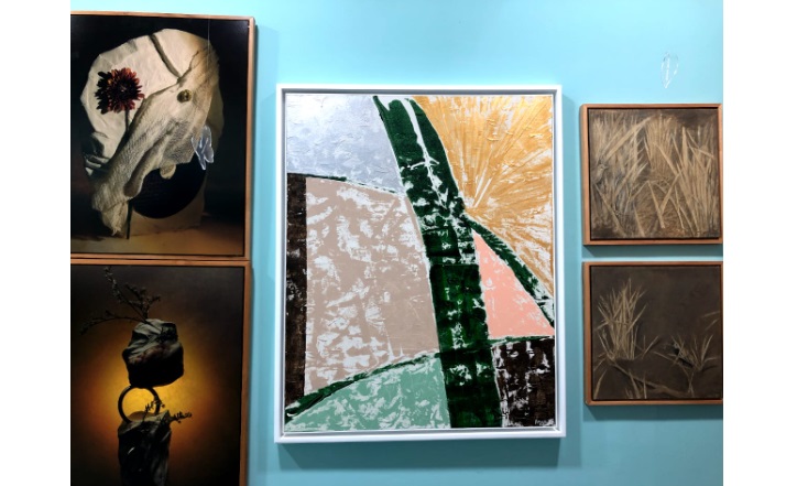 Karya seniman Ferdy Thaeras di Art Jakarta Gardens 2024, di Hutan Kota by Plataran, Jakarta, 24 - 28 April 2024.