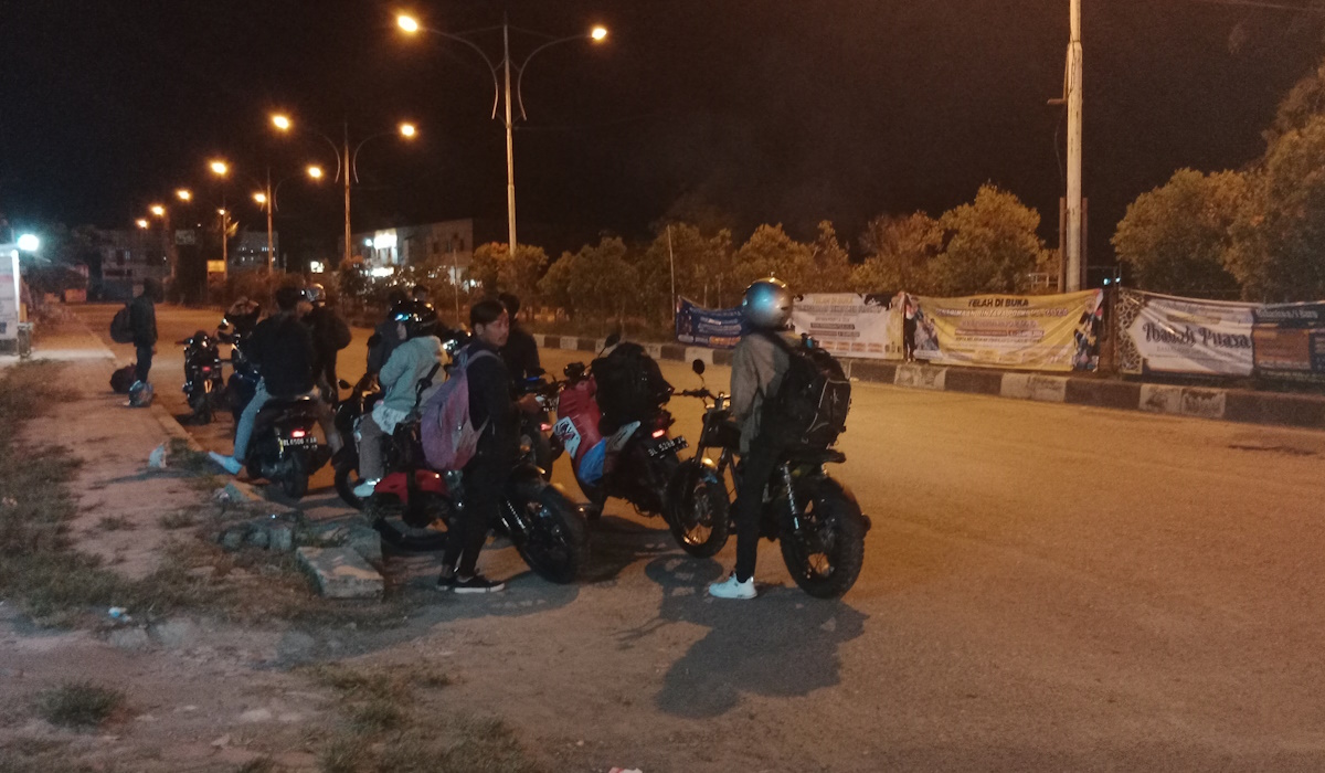 Pemudik di jalur Banda Aceh-Sigli