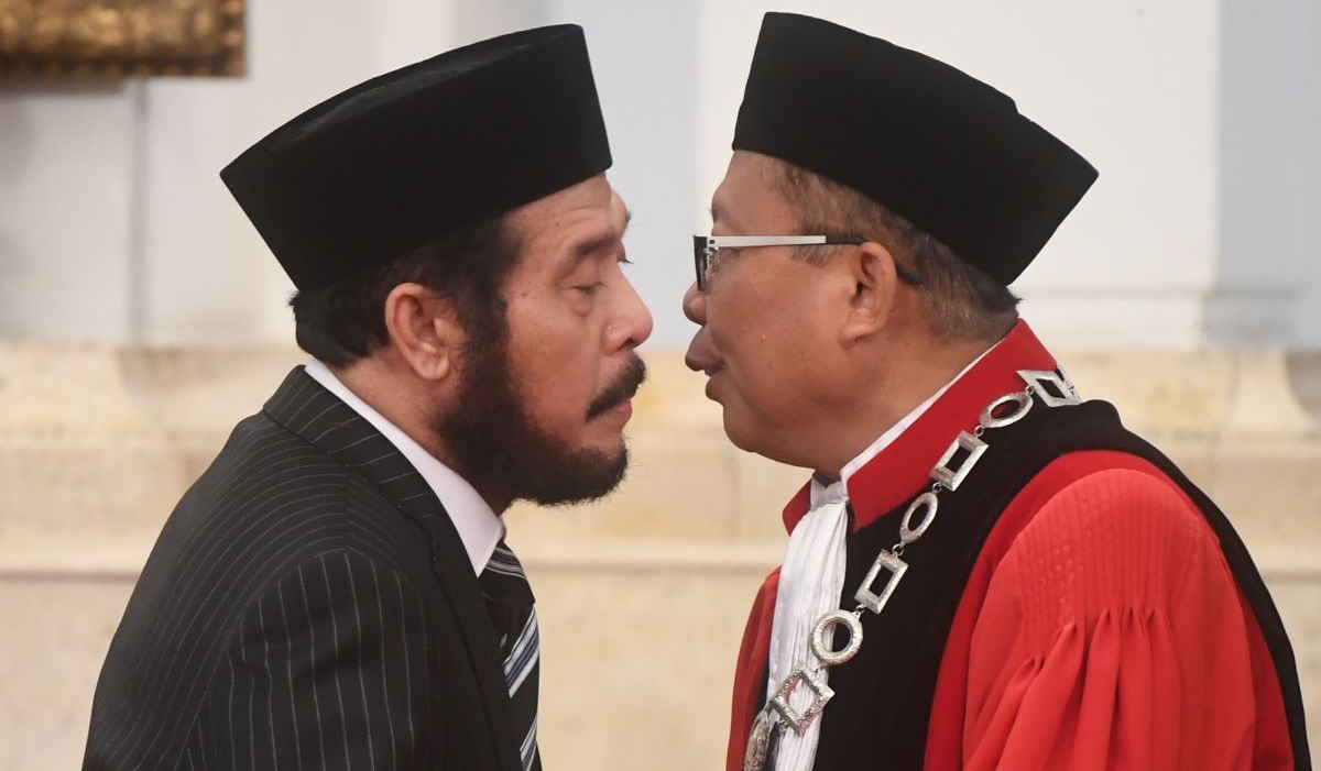 Anwar Usman dan Arsul Sani.