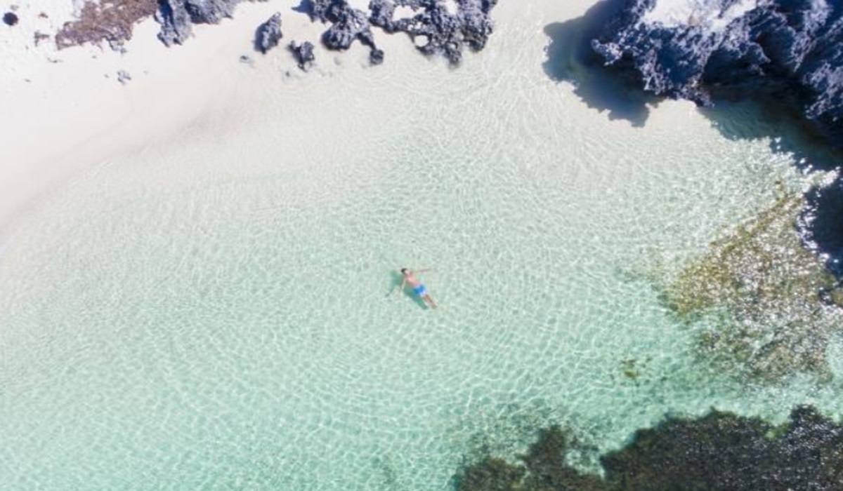 Salah satu pantai di Perth, Australia.