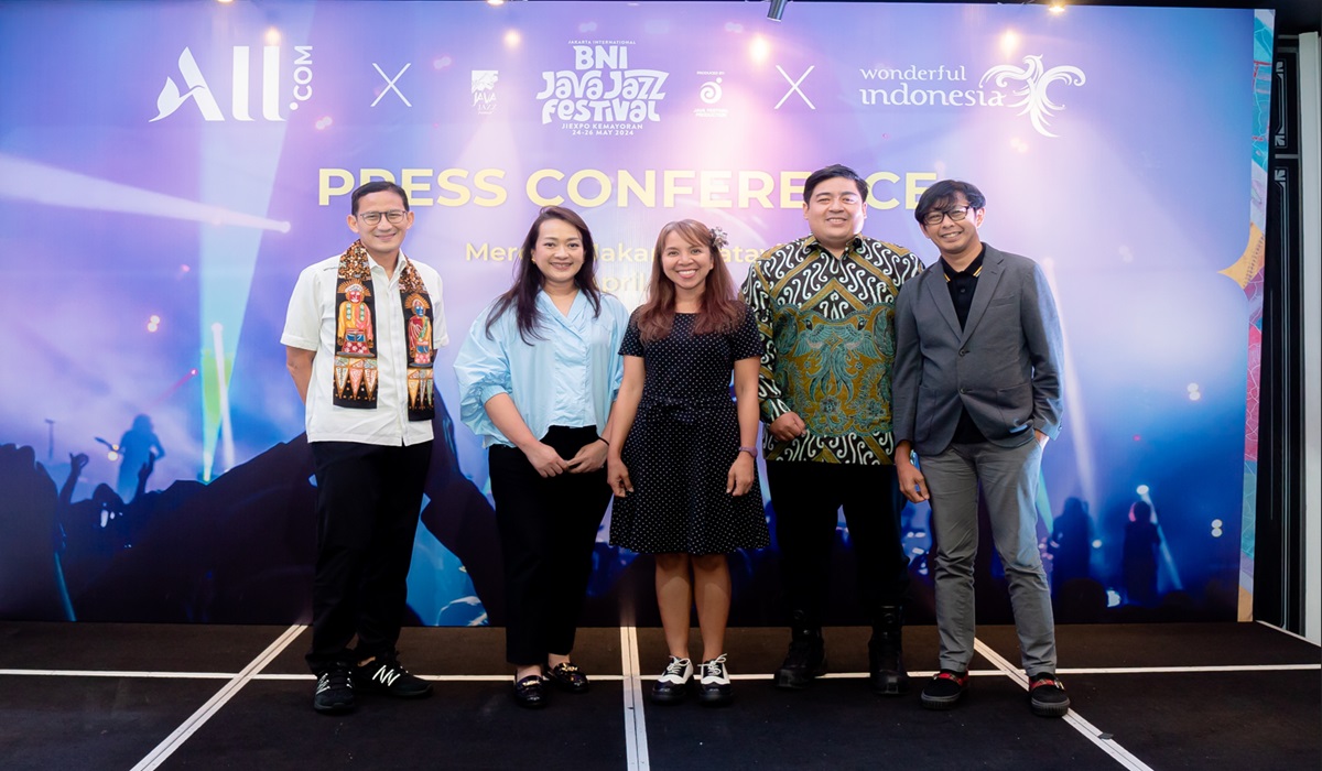 Konferensi pers keikutsertaan Accor Live Limitless di Java Jazz Festival.