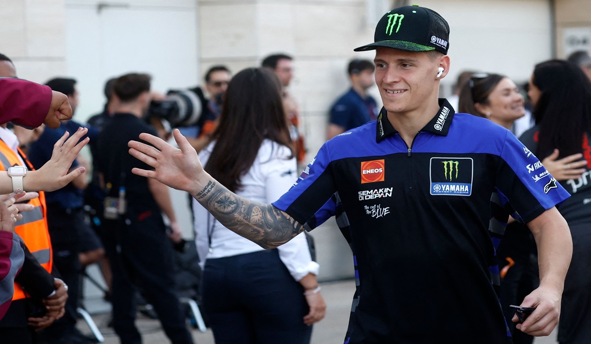 Pembalap Yamaha Fabio Quartararo