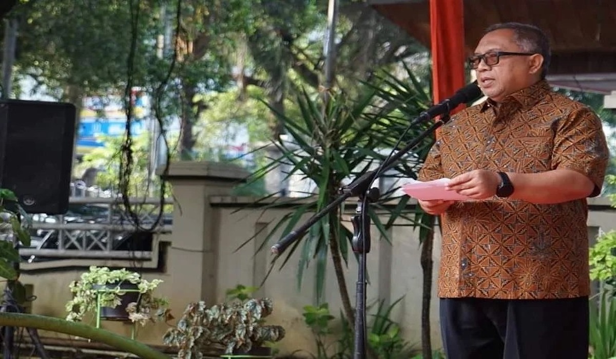 Bupati Sukabumi Memimpin Apel Pagi dan Halal Bihalal Pasca Libur Lebaran