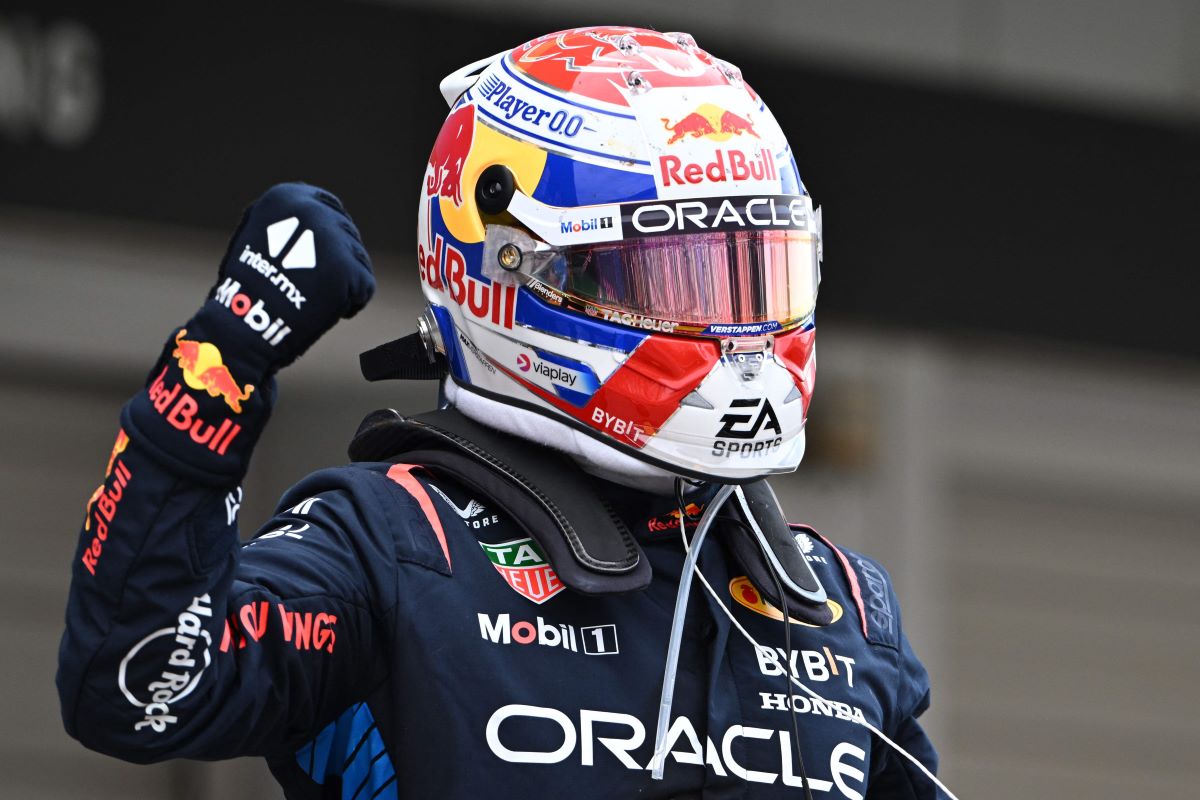 Pemebalap Tim Red Bull max Verstappen