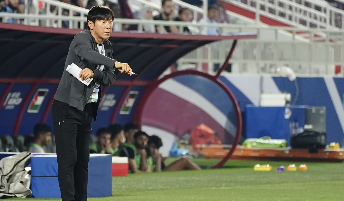 Pelatih Timnas Indonesia U-23 Shin Tae-yong.