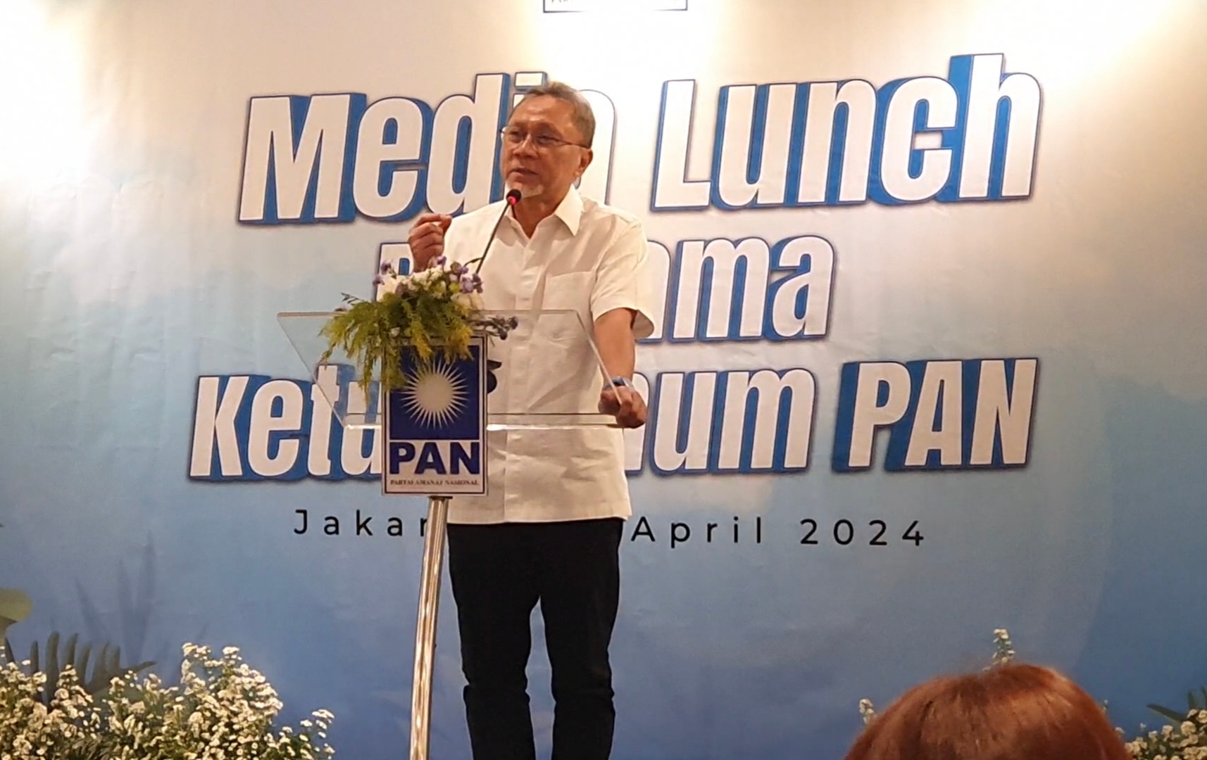 Ketua Umum PAN Zulkilfi Hasan