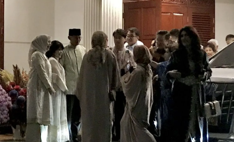 Sandiaga Uno hadiri kegiatan halal bihalal di kediaman Prabowo Subianto