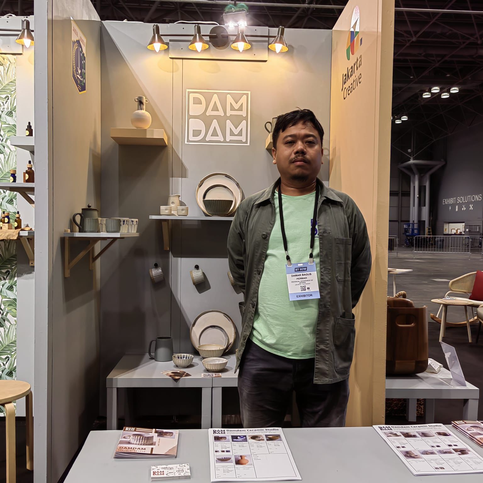 Damar Bagus Permadi, pendiri Damdam Ceramic Studio.