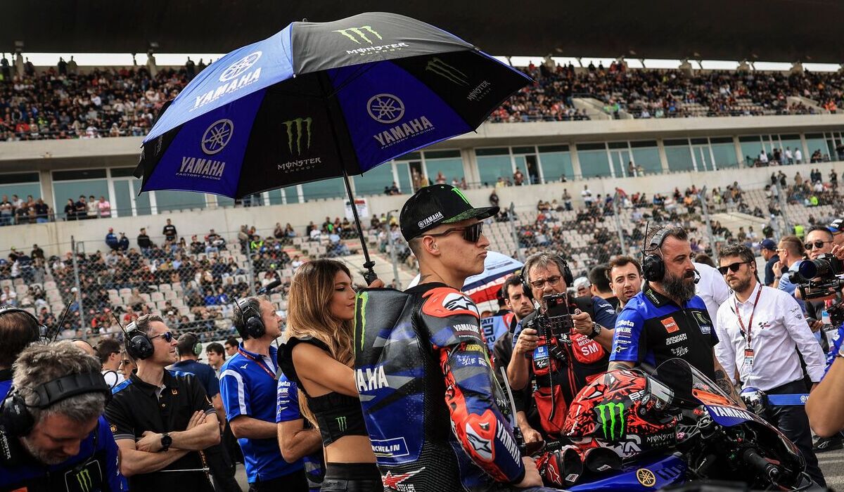 JUARA dunia MotoGP 2021 yang saat ini di tim Yamaha, Fabio Quartararo.