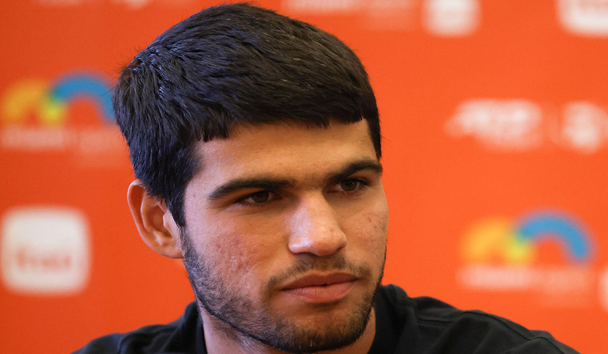 Petenis Spanyol Carlos Alcaraz.