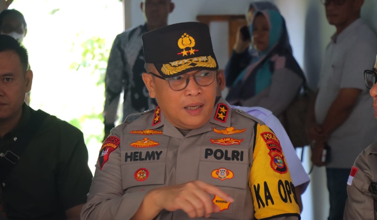 Kapolda Lampung Irjen Helmy Santika