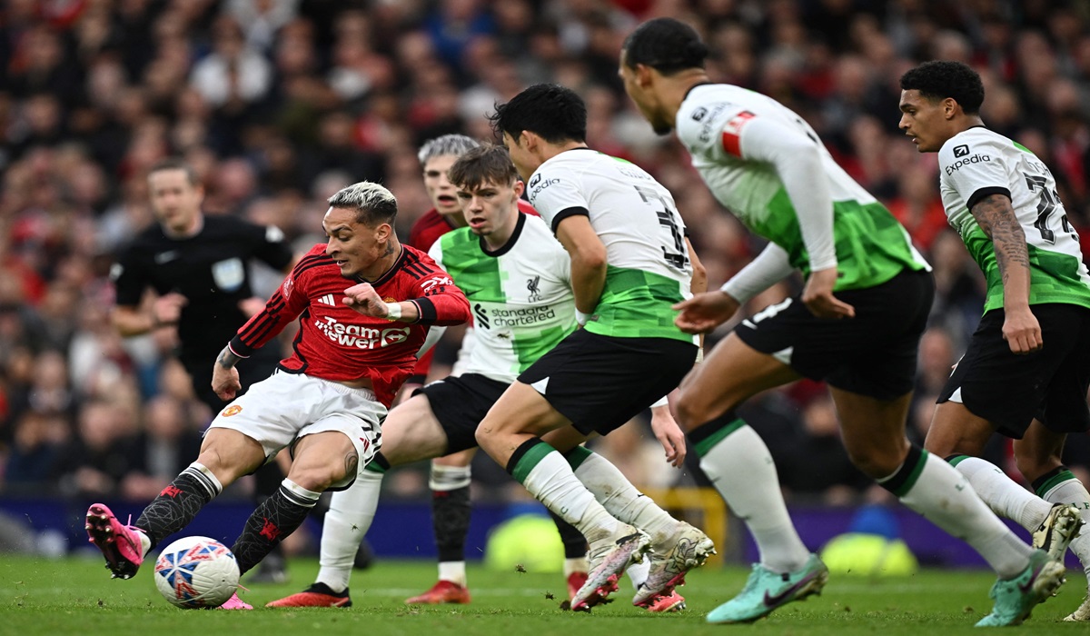 Pertemuan terakhir Manchester United melawan Liverpool di laga Piala FA.