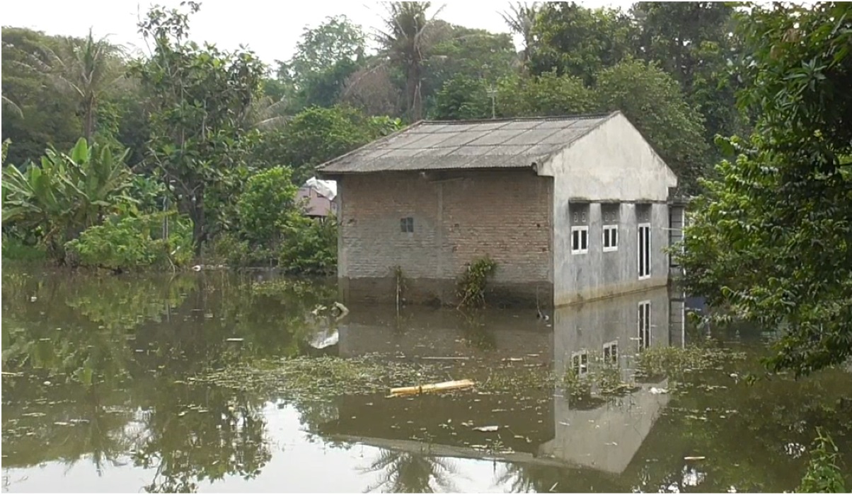 Banjir di Kabupaten Tangerang.