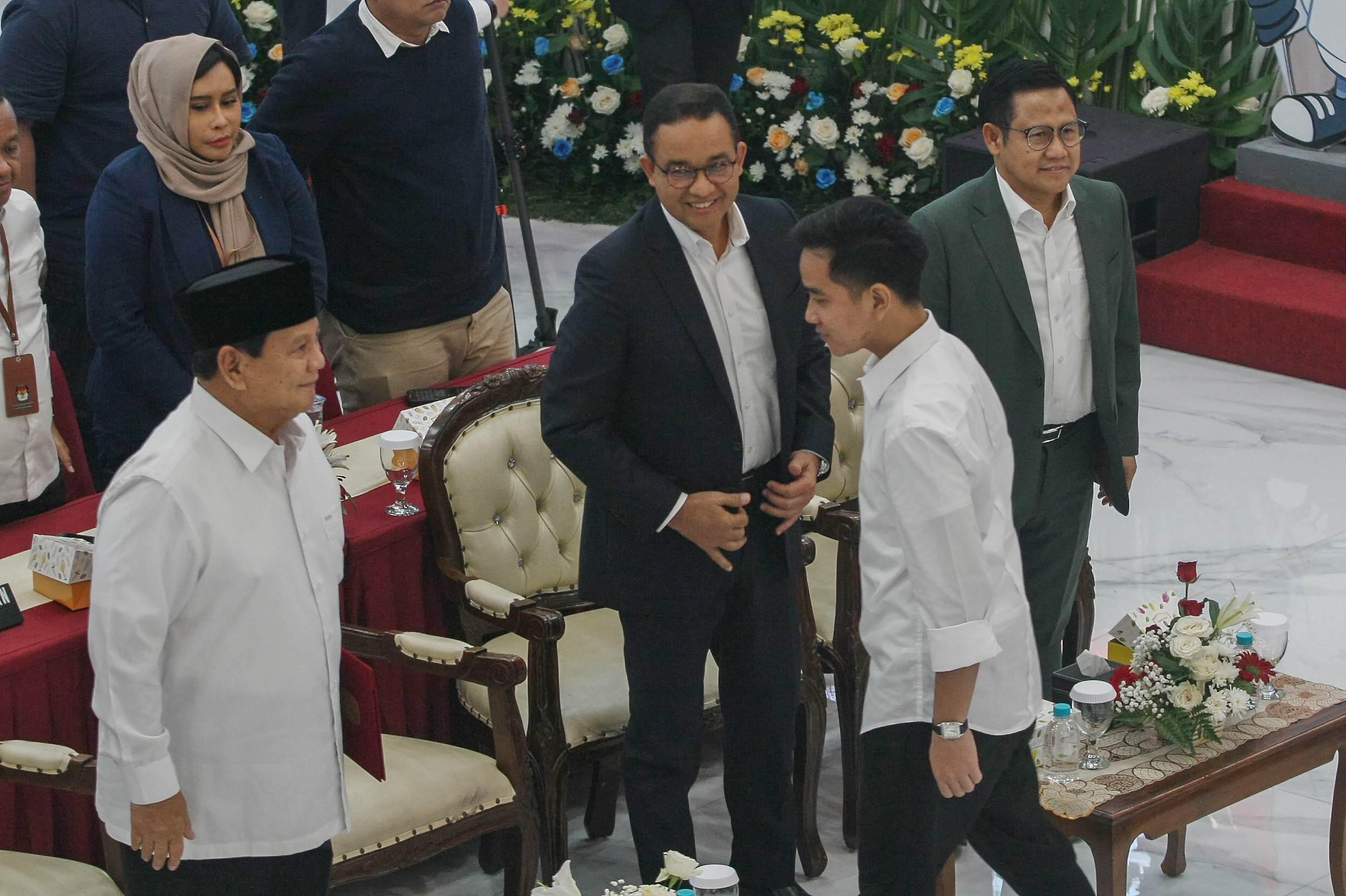 Penetapan calon presiden dan calon wakil presiden terpilih Prabowo Subianto-Gibran Rakabuming di KPU