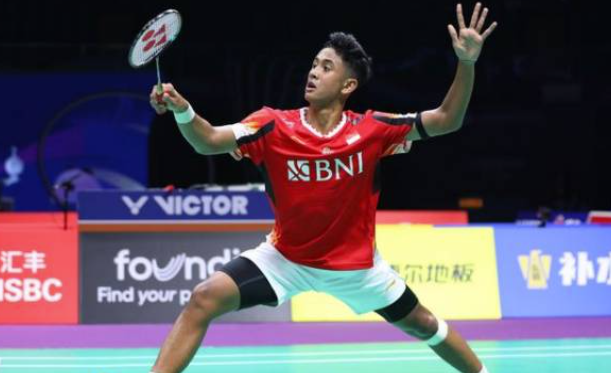 Tunggal putra Indonesia Alwi Farhan