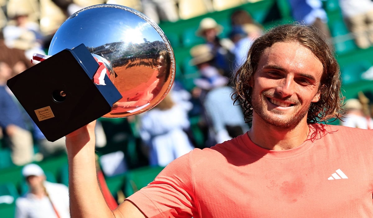 Petenis Yunani Stefanos Tsitsipas