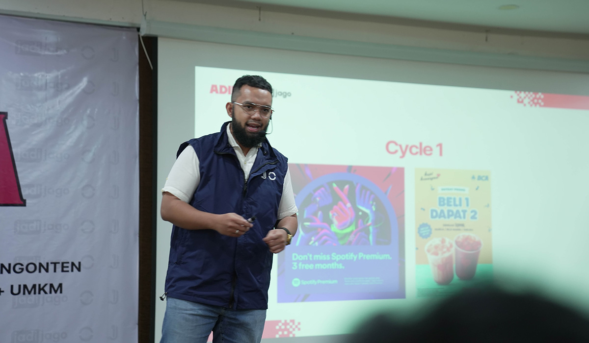 CEO & Founder JadiJago, Manday.