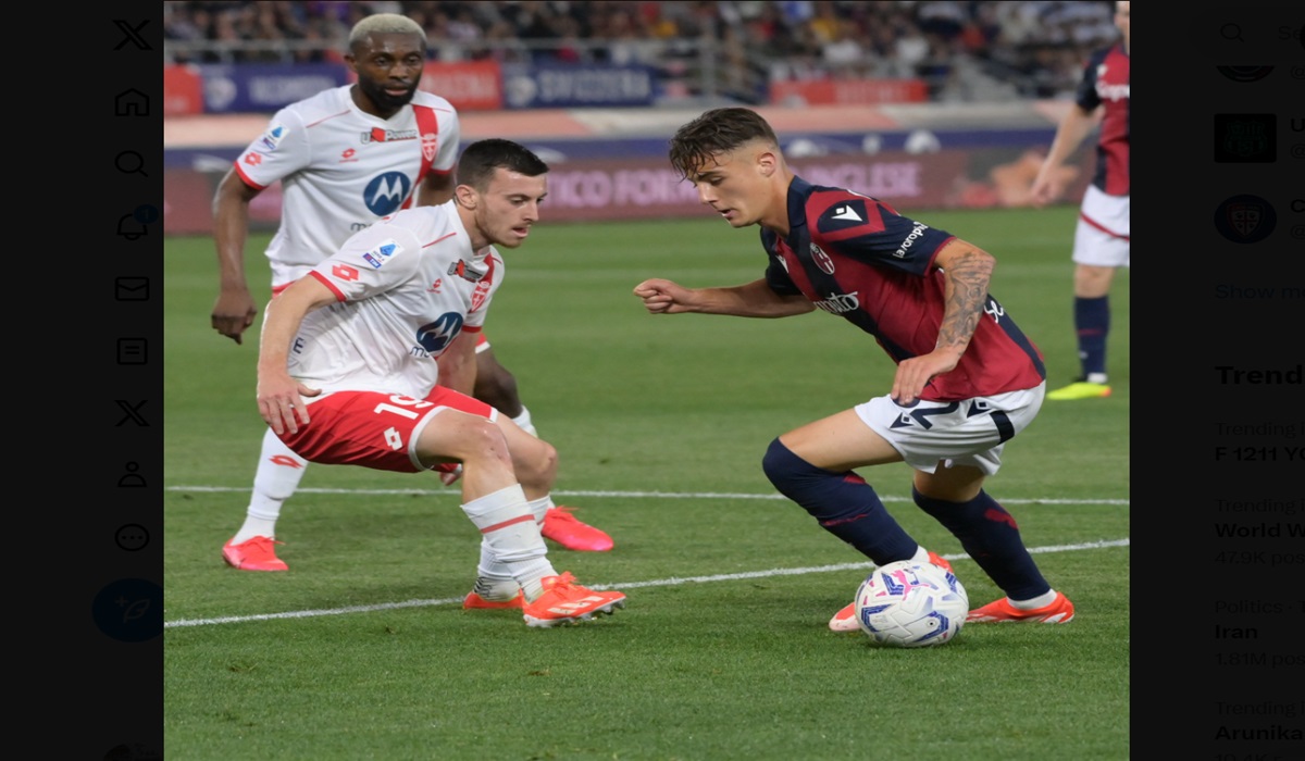 Laga Serie A antara Bologna dan Monza