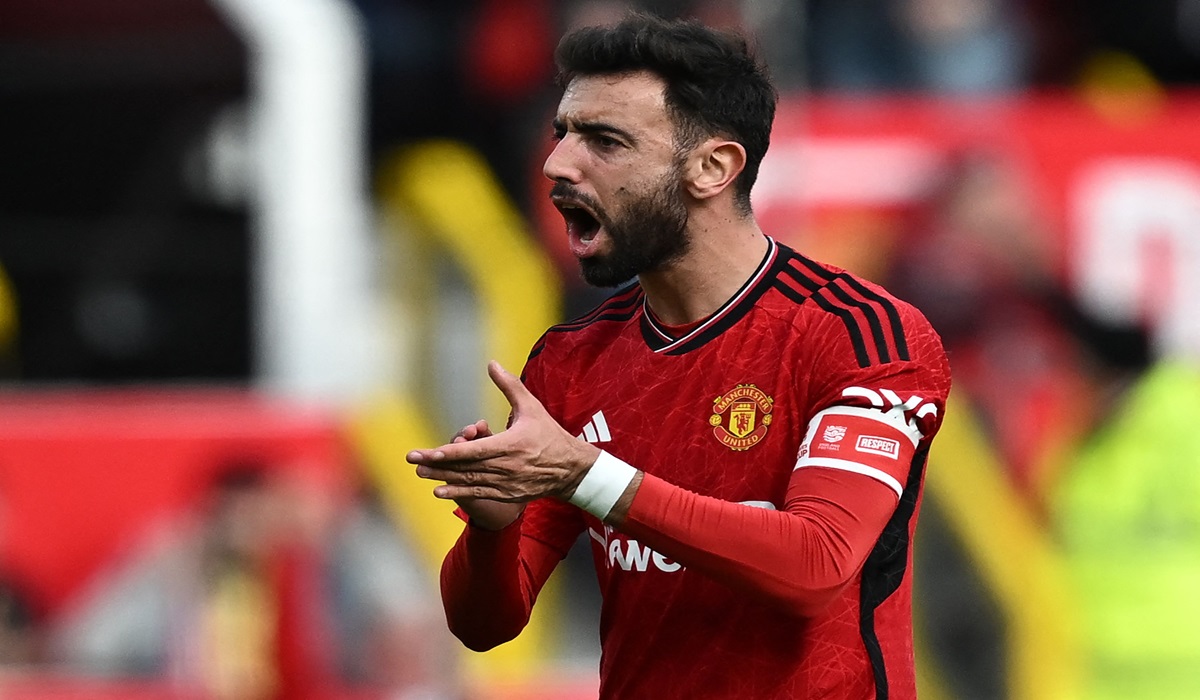 Kapten Manchester United Bruno Fernandes