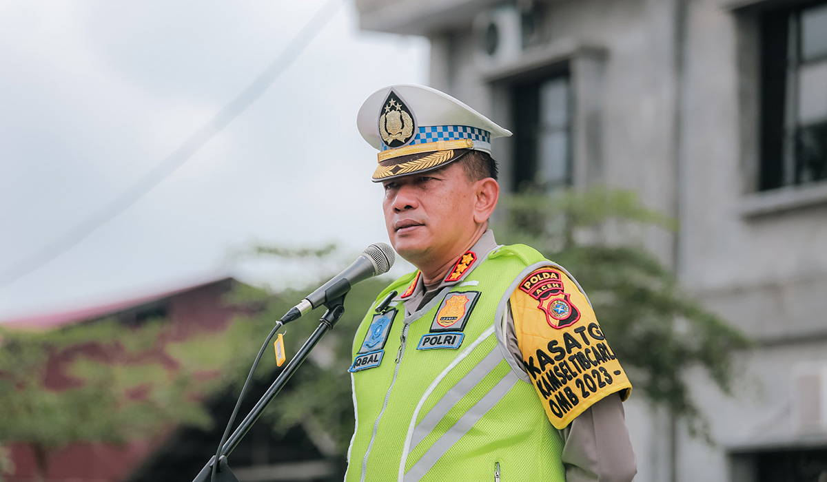 Dirlantas Polda Aceh Kombes Muhammad Iqbal Alqudusy.