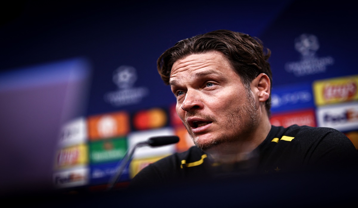 Pelatih Borussia Dortmund Edin Terzic