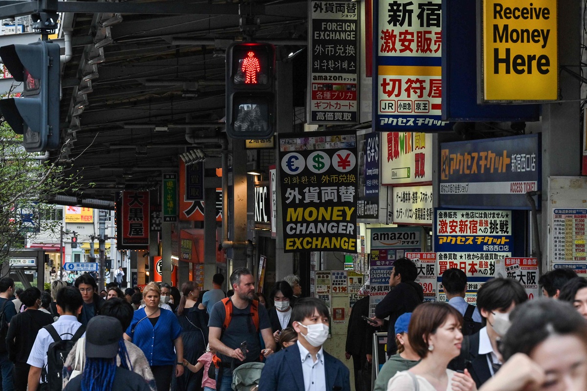 Ilustrasi - Data menunjukkan inflasi di Jepang melambat menjadi 2.6% pada Maret, sesuai dengan ekspektasi pasar. 