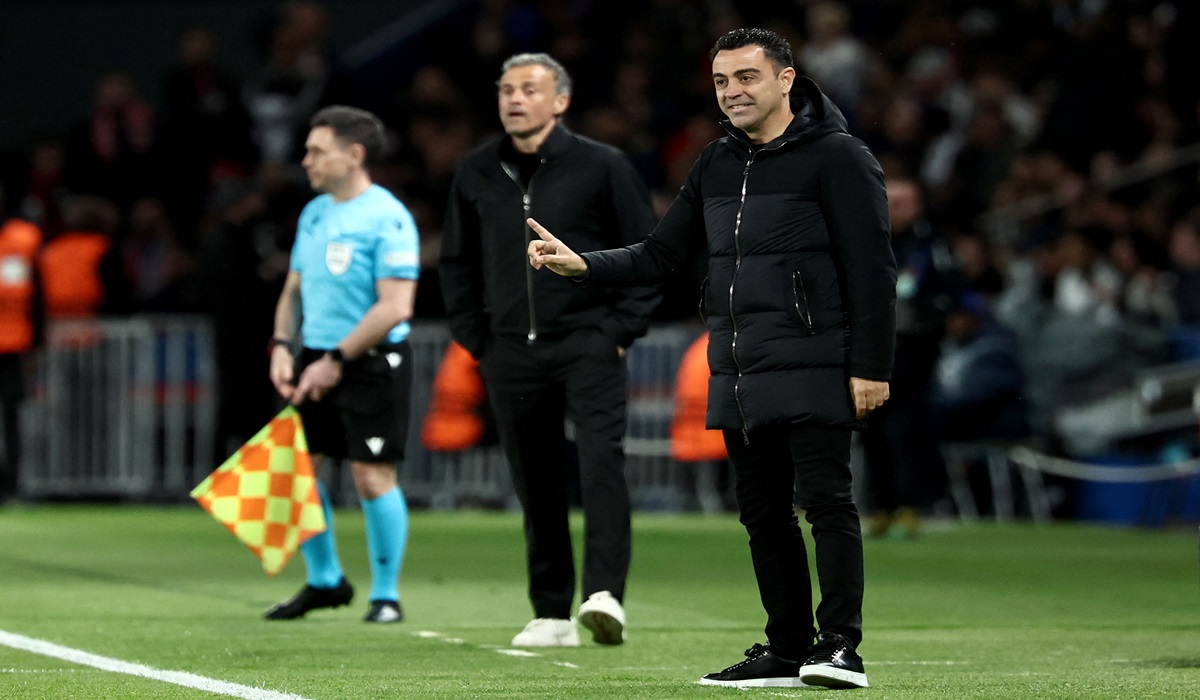 Pelatih Barcelona Xavi Hernandez