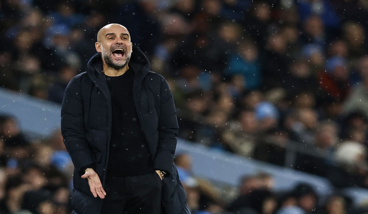 Pelatih Manchester City Pep Guardiola