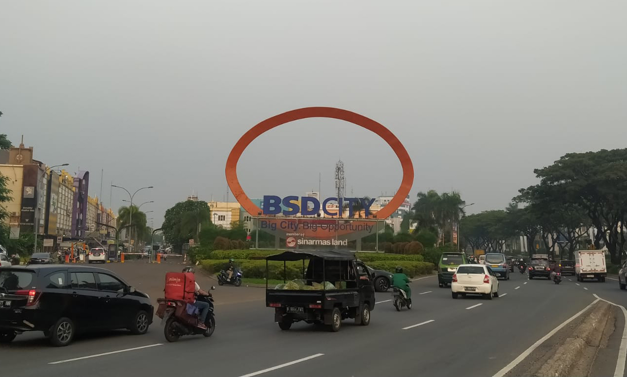 Kawasan BSD City Tangerang Selatan